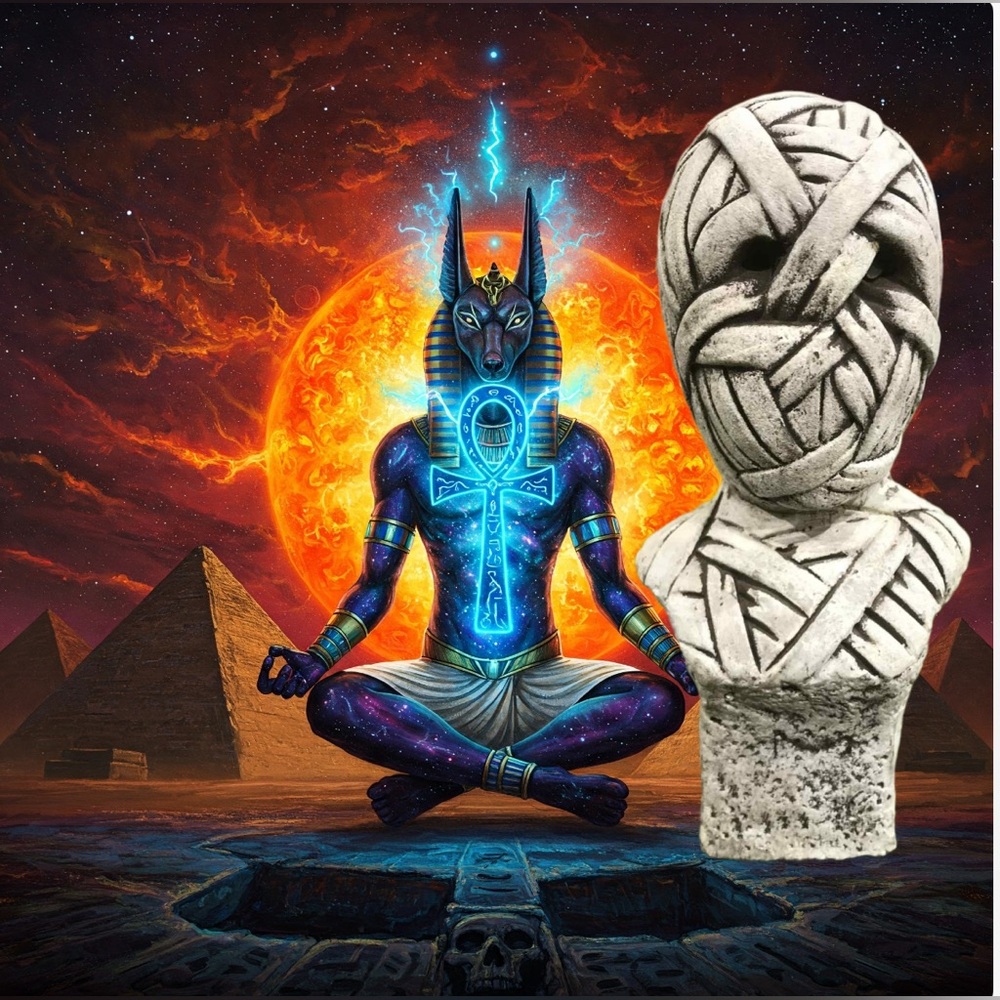 Halloween Mummy Decor • NWOT Momentum Brand Tabletop Collectible